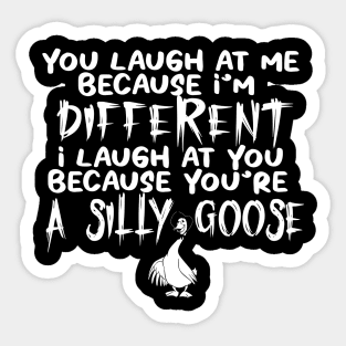 Silly Goose Sticker